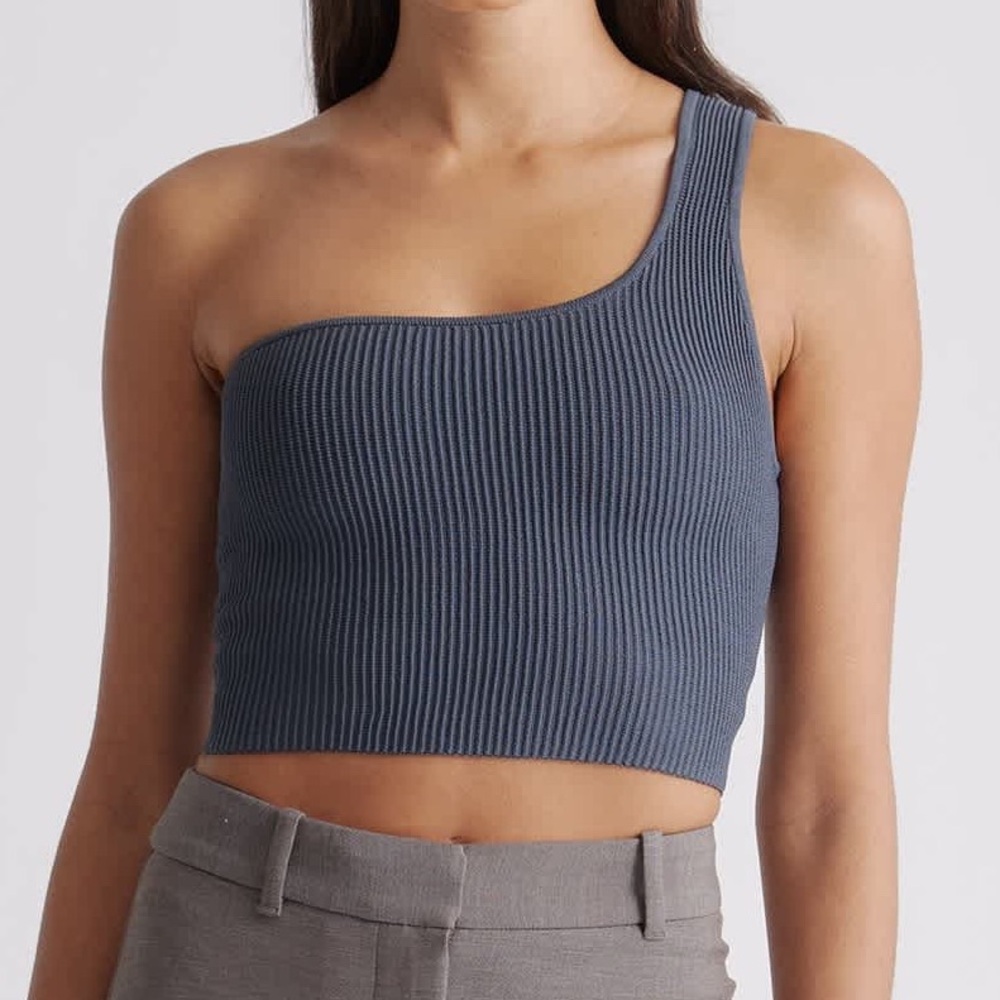 Quince One-Shoulder Tank Top